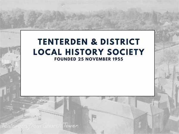 Illustrated talk on Rye locations for Tenterden History Society