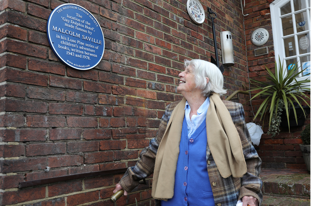 Malcolm Saville Blue Plaque Unveiled