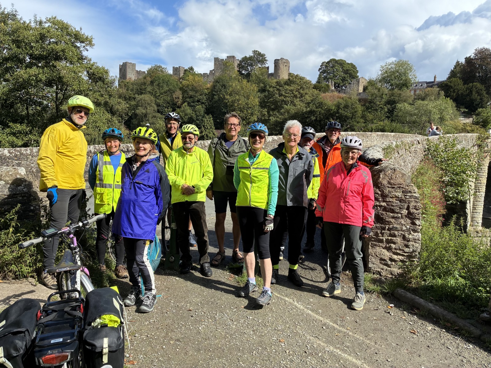 Cycling in Saville's Shropshire 2025