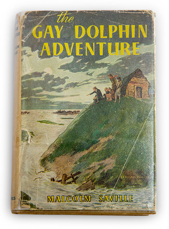 Cover of the gay dolphin adventure by malcom saville