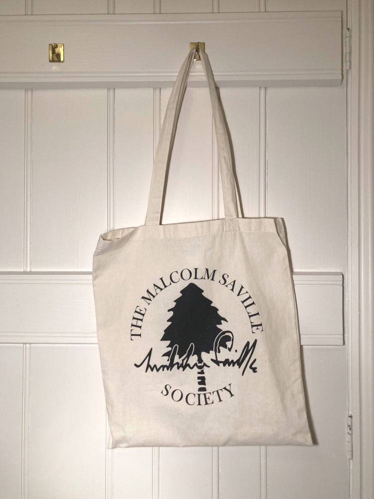 Malcolm Saville Society cotton shopping bag - natural