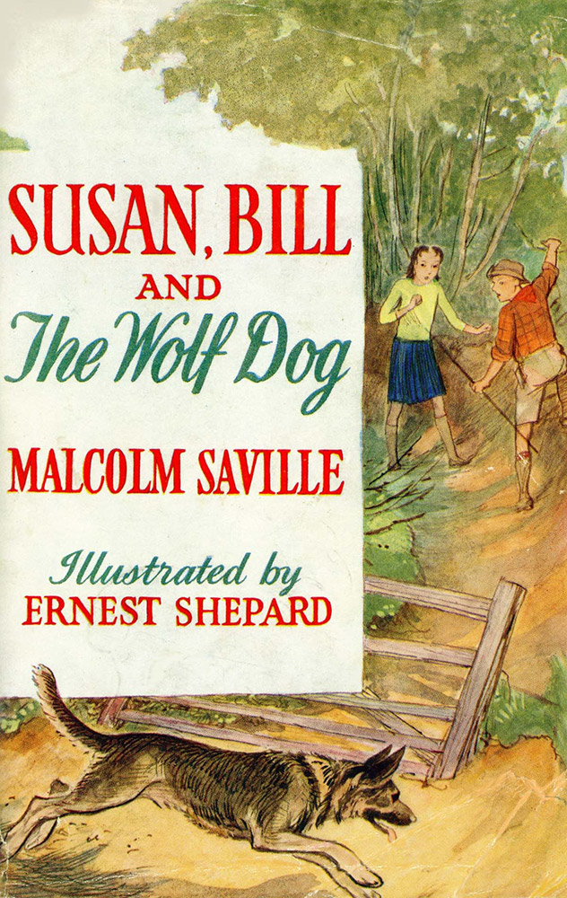 Susan, Bill and the Wolf Dog