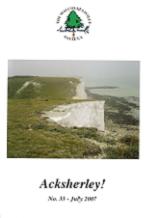 Acksherley! No. 33 - July 2007