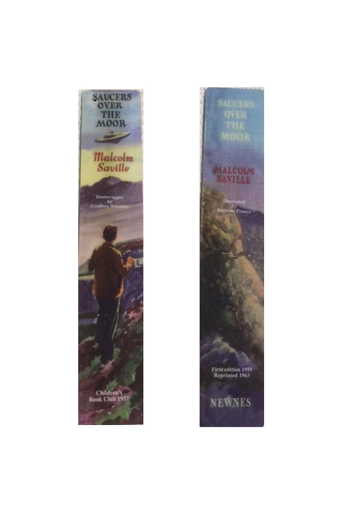 Saucers over the Moor bookmark