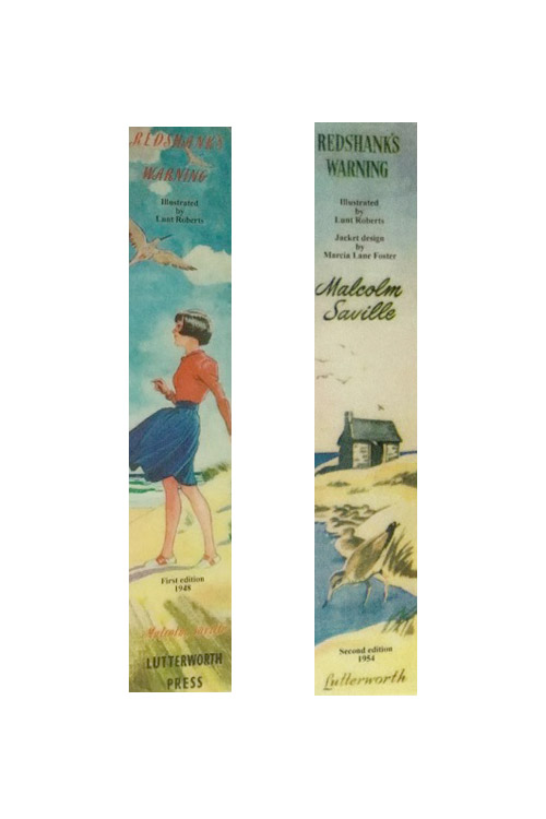 Redshank's Warning bookmark
