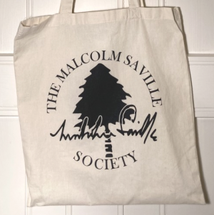 Malcolm Saville Society cotton shopping bag - natural